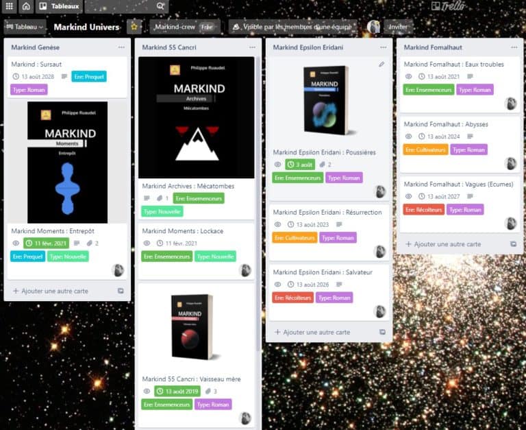 Markind Trello Univers