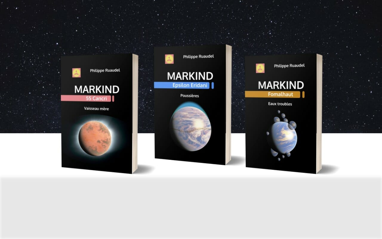 Markind les romans de la saga de science-fiction accueil