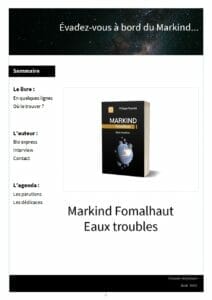 Markind Fomalhaut Eaux troubles dossier de presse