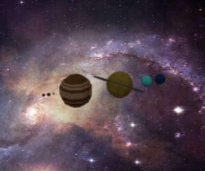 Le système solaire en réalité augmentée