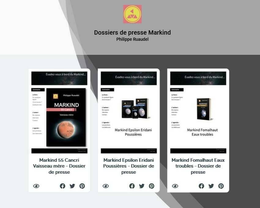 Dossiers de presse Markind
